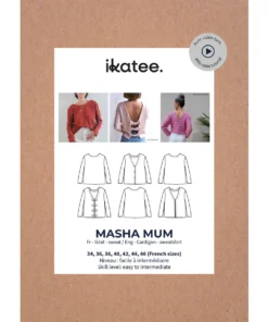 Ikatee Naaipatroon Sweater en Vest Masha Mum | 34-46