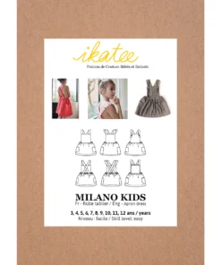 Ikatee Naaipatroon Jurk Milano Kids | 3Y-2Y, verwachte levering mei 2026
