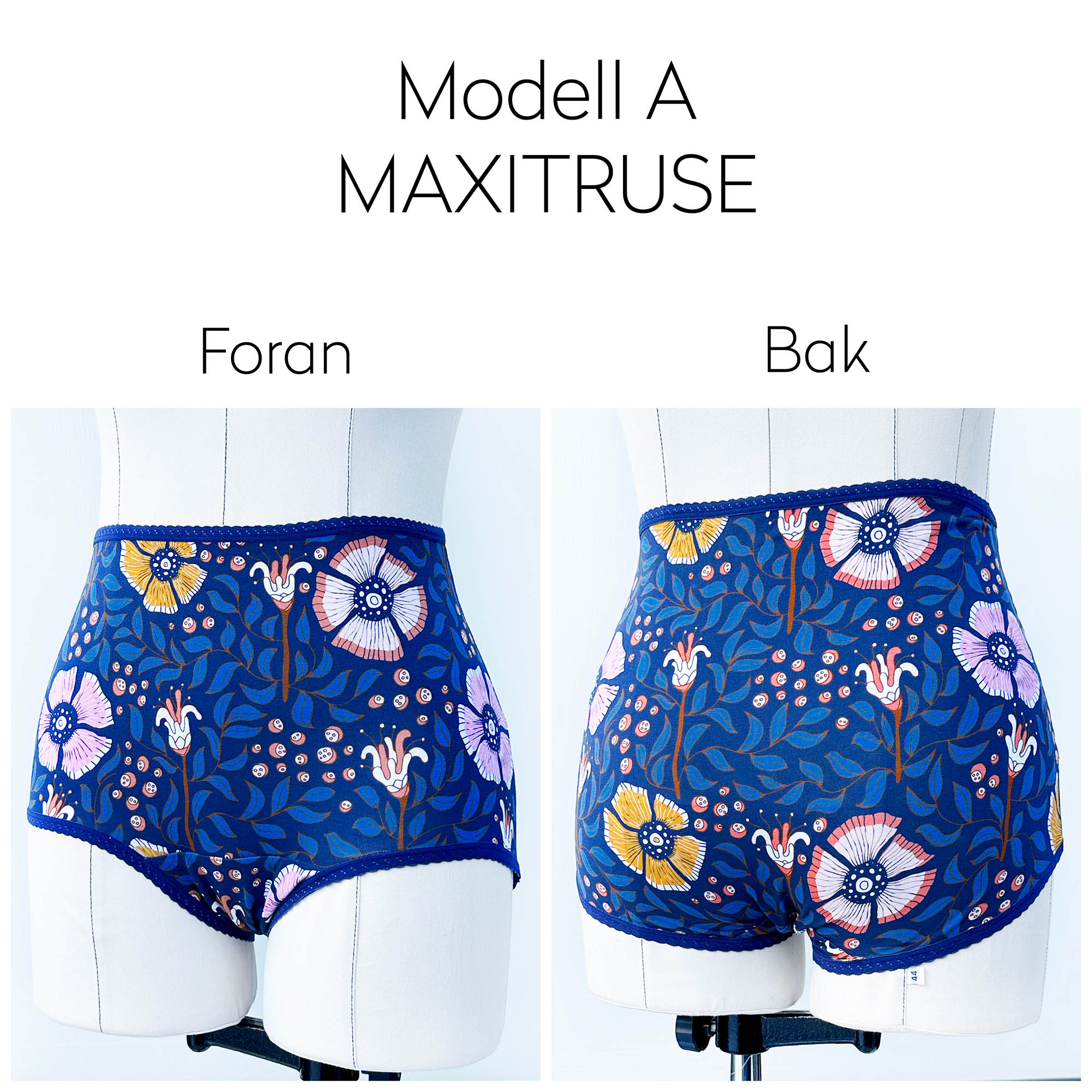 Ida victoria Naaipatroon Ondergoed Maxi & Mini | XXS-4XL - Afbeelding 2