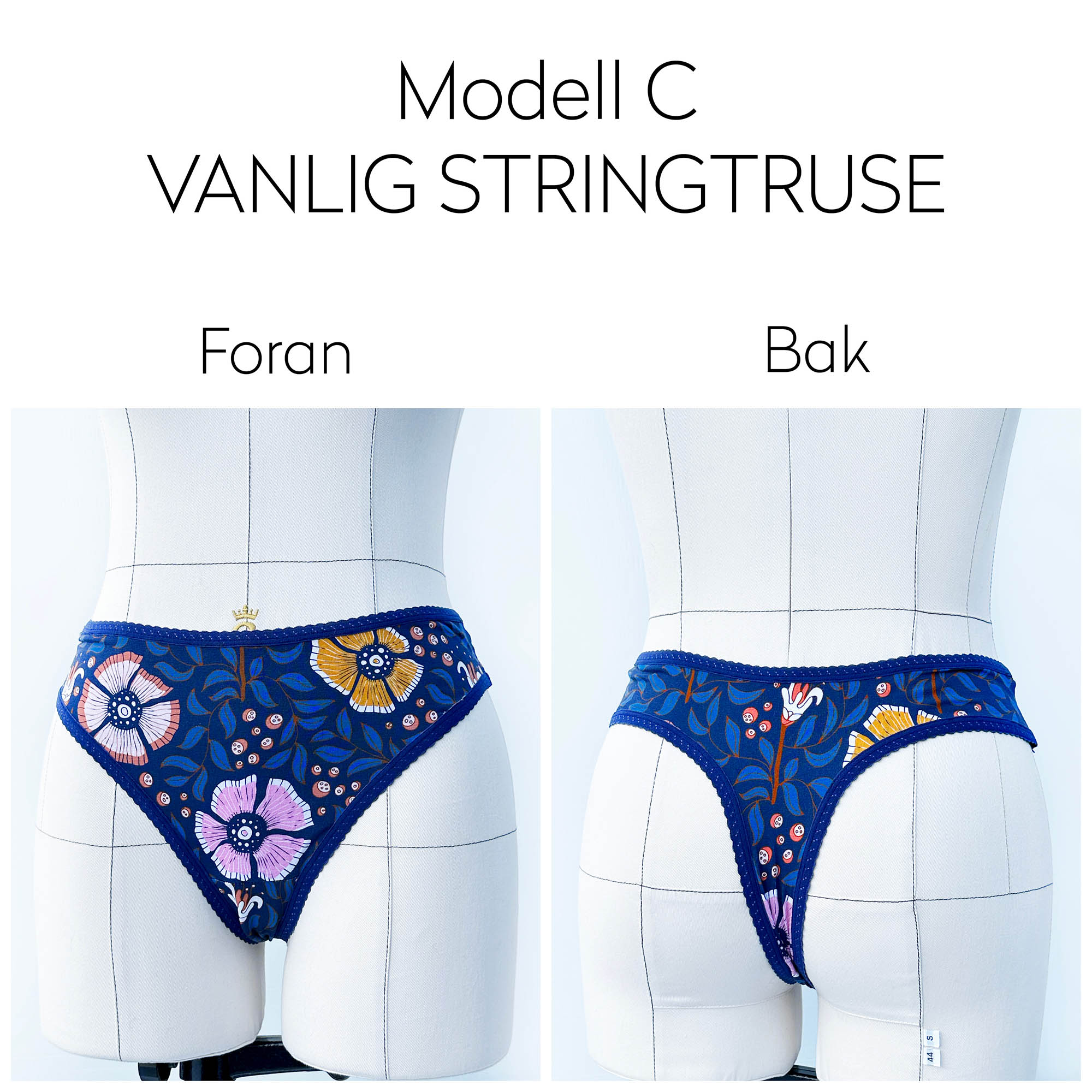 Ida victoria Naaipatroon Ondergoed Maxi & Mini | XXS-4XL - Afbeelding 3