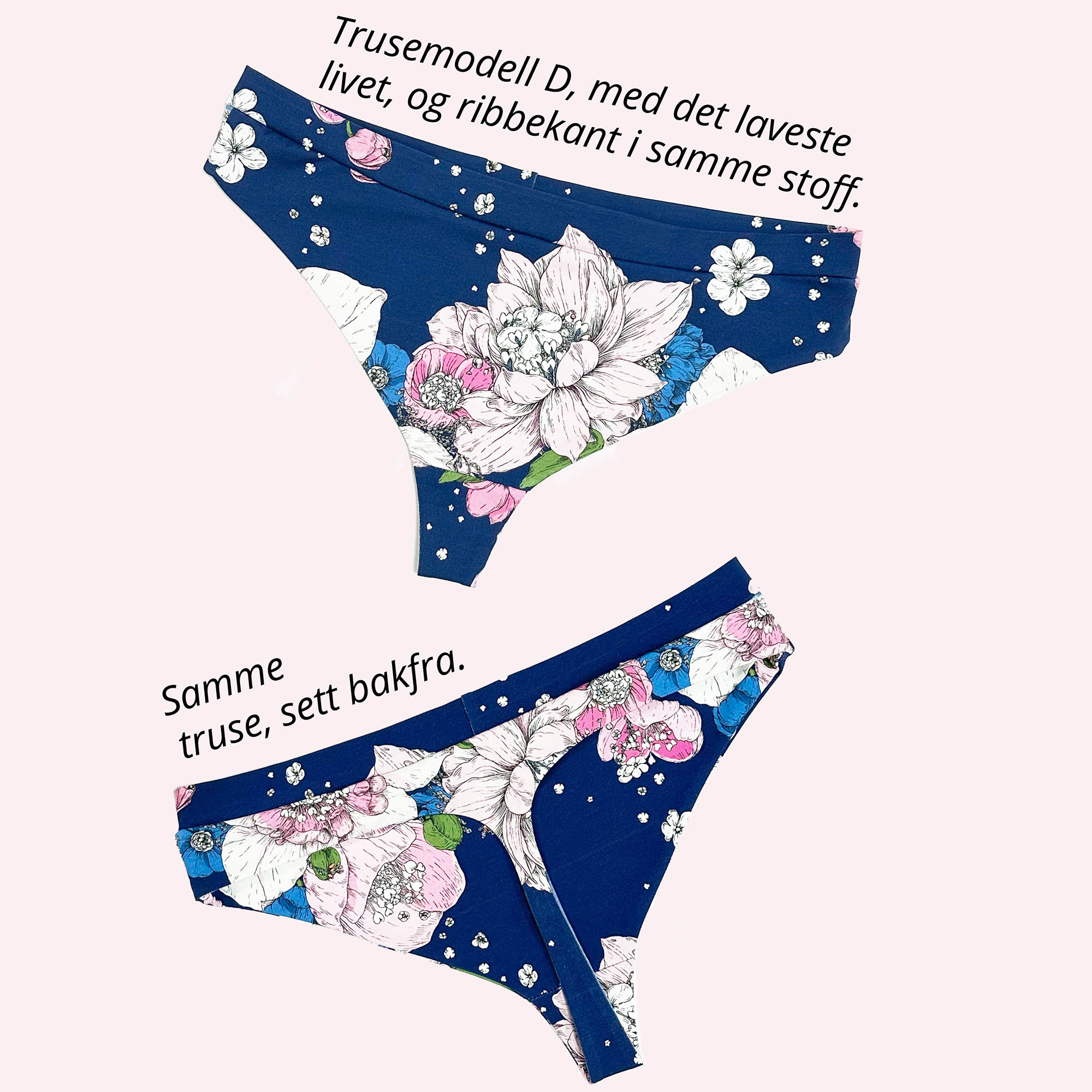 Ida victoria Naaipatroon Ondergoed Maxi & Mini | XXS-4XL - Afbeelding 5
