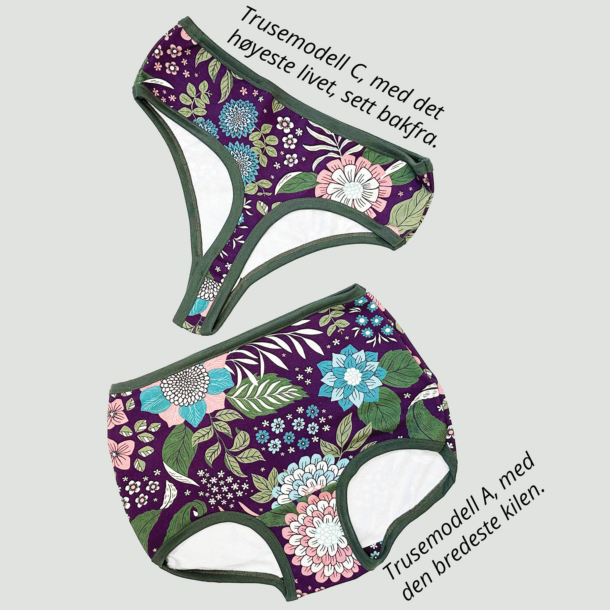 Ida victoria Naaipatroon Ondergoed Maxi & Mini | XXS-4XL - Afbeelding 6