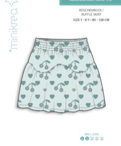 Minikrea 119 Ruffle Skirt Baby rok Naaipatroon