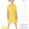 Minikrea 33013 Dress With Full Skirt – Paper Pattern