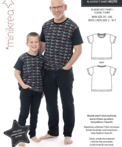 MiniKrea 66210 CLASSIC T-SHIRT, kind en volwassene