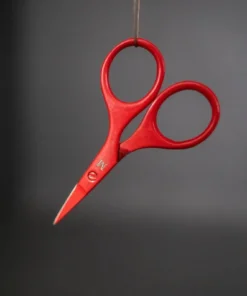 Merchant & Mills Red Baby Bow Scissors Borduurschaar fijne punt 6,75 cm rood