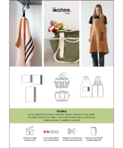 Ikatee Naaipatroon Keukenaccessoires Osaka | Universele maat