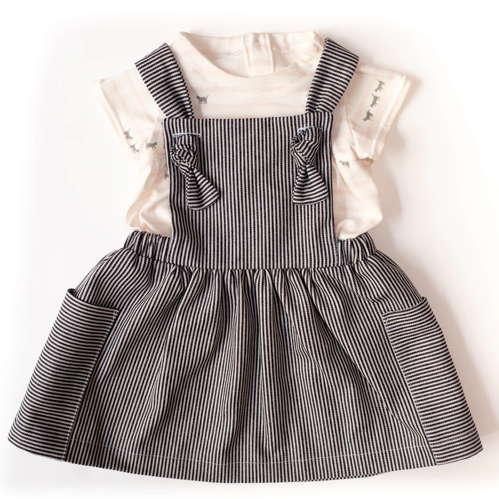 Ikatee Naaipatroon Jurk Milano | 6M-4Y - Afbeelding 6
