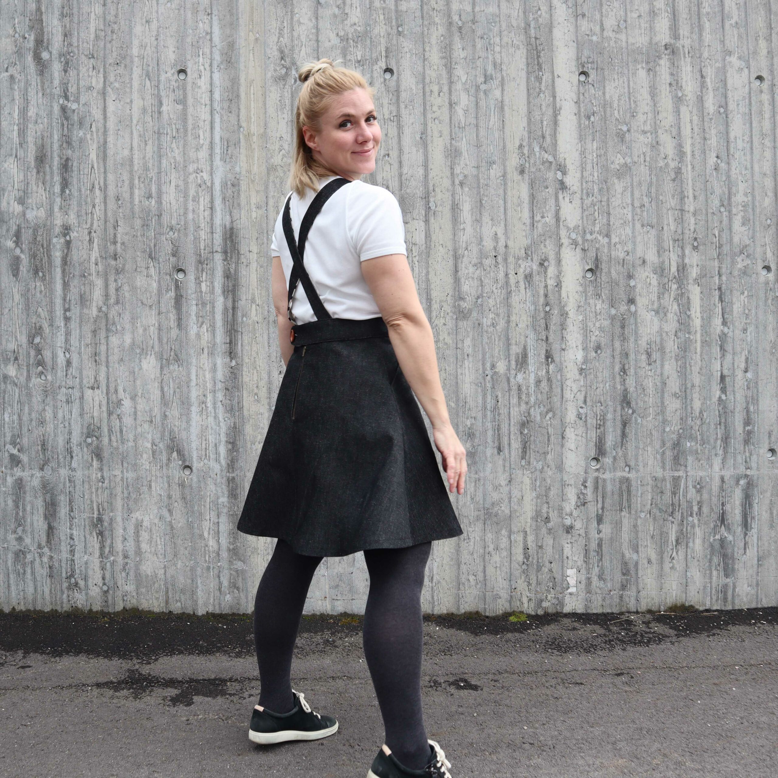 Ida victoria Naaipatroon Pan Pinafrore & Skirt | XXS-4XL, verwachte levering juli 2026 - Afbeelding 2