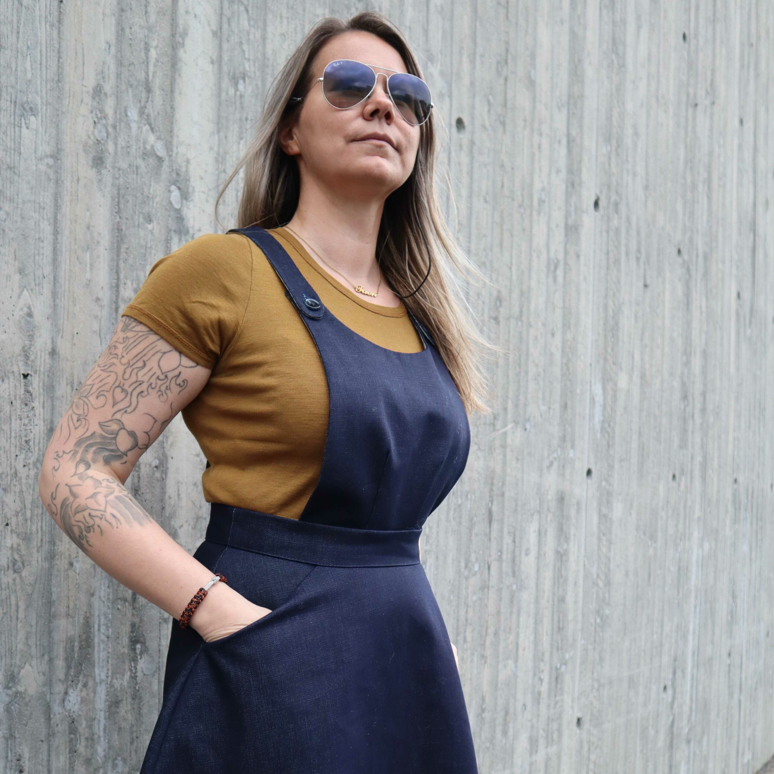 Ida victoria Naaipatroon Pan Pinafrore & Skirt | XXS-4XL, verwachte levering juli 2026 - Afbeelding 4