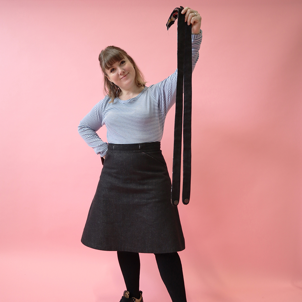 Ida victoria Naaipatroon Pan Pinafrore & Skirt | XXS-4XL, verwachte levering juli 2026 - Afbeelding 6