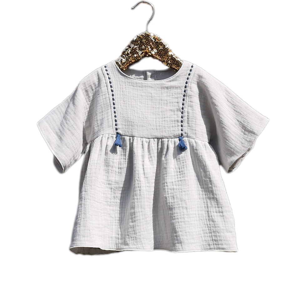 Ikatee Naaipatroon Blouse & Dress Sakura Kids | 3Y-12Y - Afbeelding 2