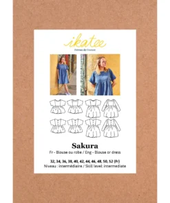 Ikatee Naaipatroon Blouse & Dress Sakura Woman | 32-52