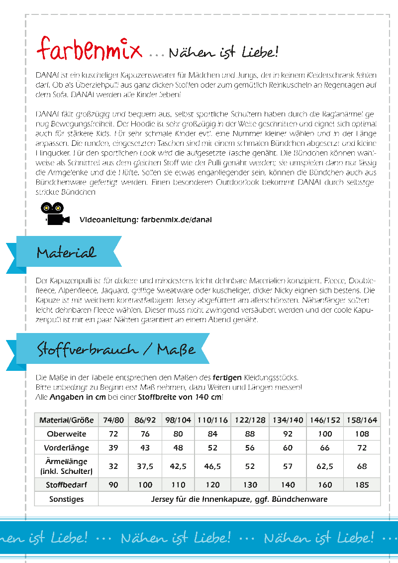 Farbenmix Danai | Oversized Hoodie - Afbeelding 2