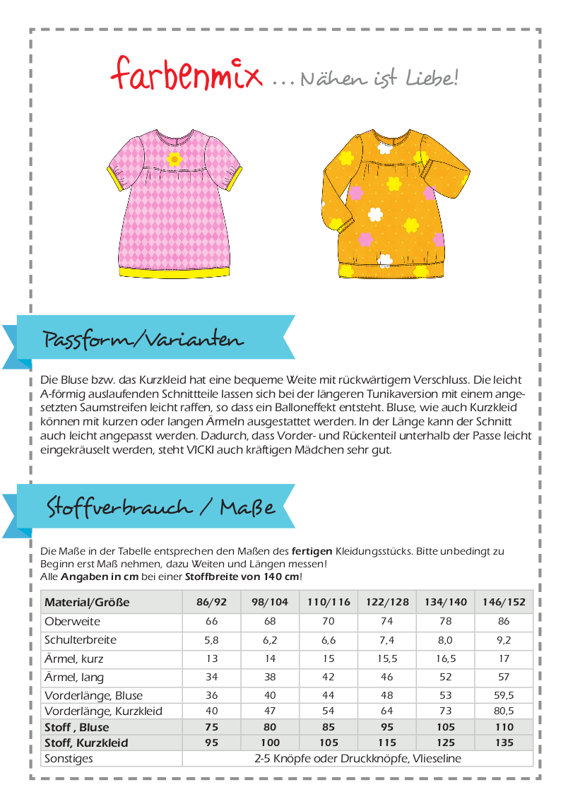 Farbenmix Vicki | tuniek jurk - Afbeelding 2