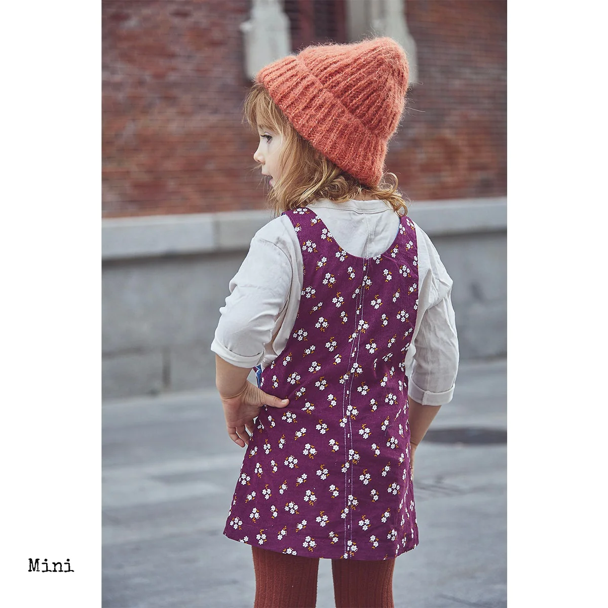 Ikatee Naaipatroon Pinafore Jurk Toronto Kids | 3Y-12Y - Afbeelding 7
