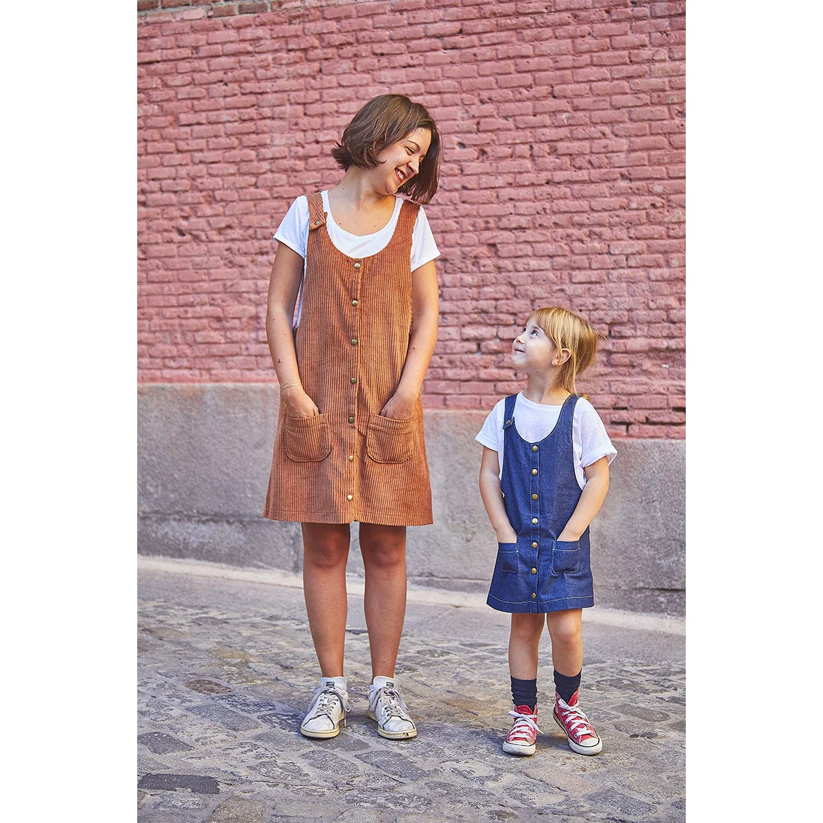 Ikatee Naaipatroon Pinafore Jurk Toronto Kids | 3Y-12Y - Afbeelding 8