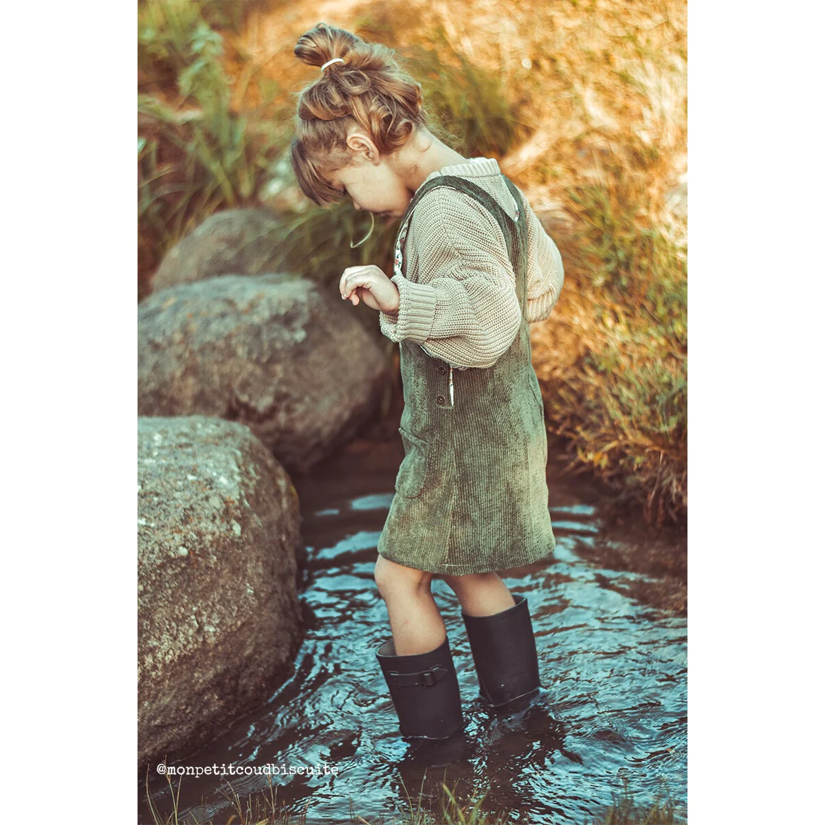 Ikatee Naaipatroon Pinafore Jurk Toronto Kids | 3Y-12Y - Afbeelding 9