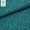 Stoffonkel Organic Bio-Jacquard Rainbow smaragd (GOTS)