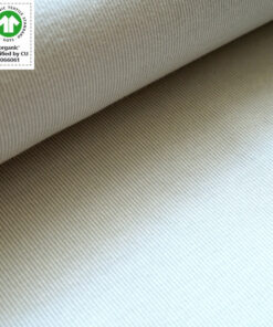 Stoffonkel Bio-Jacquard Rippenmuster Strepen Stripes Grijs (GOTS) 105cm