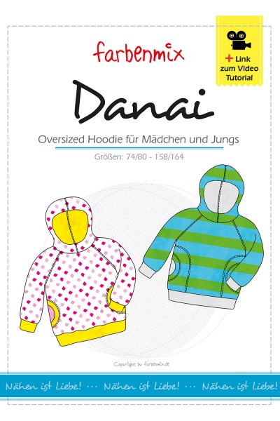Farbenmix Danai | Oversized Hoodie