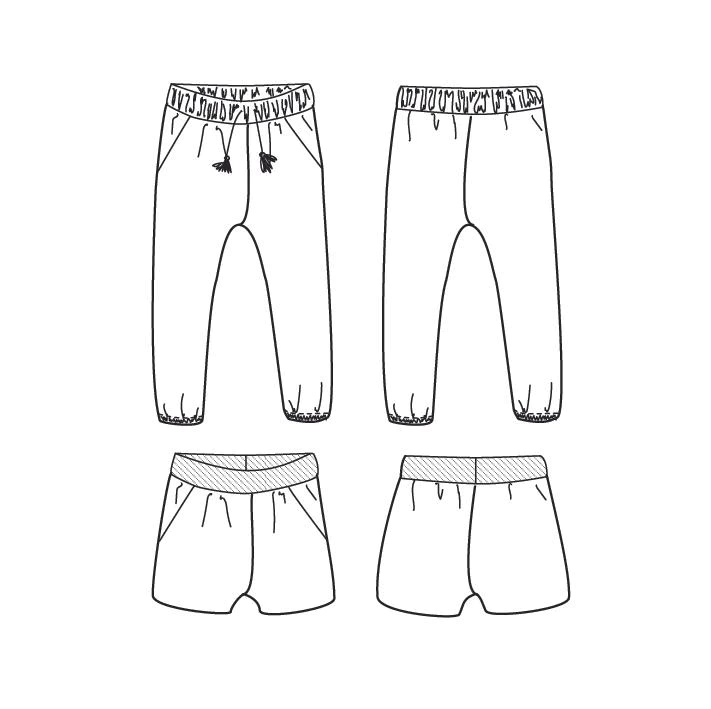Ikatee Naaipatroon Broek & Shorts Dakar | 3Y-12Y - Afbeelding 15