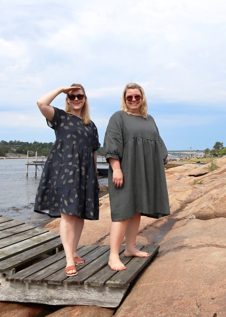 Ida victoria Naaipatroon Hvaler Blouse & Dress | XXS-4XL, Verwachte levering juli 2026 - Afbeelding 9