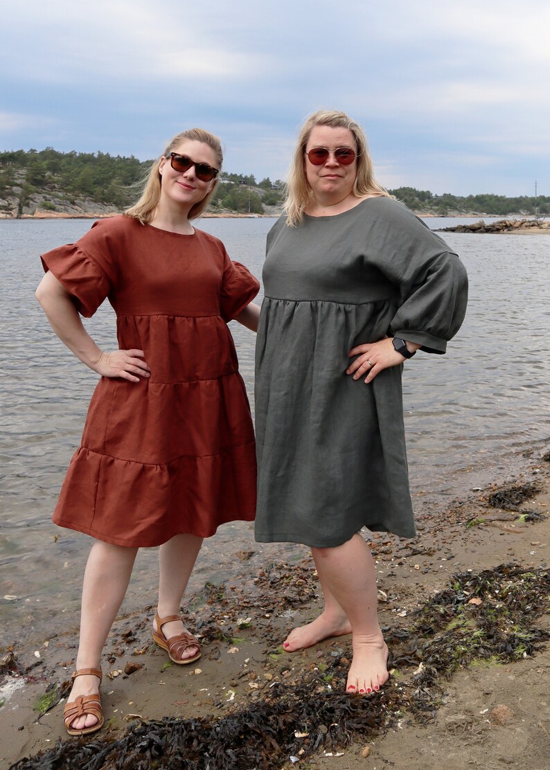 Ida victoria Naaipatroon Hvaler Blouse & Dress | XXS-4XL, Verwachte levering juli 2026 - Afbeelding 12