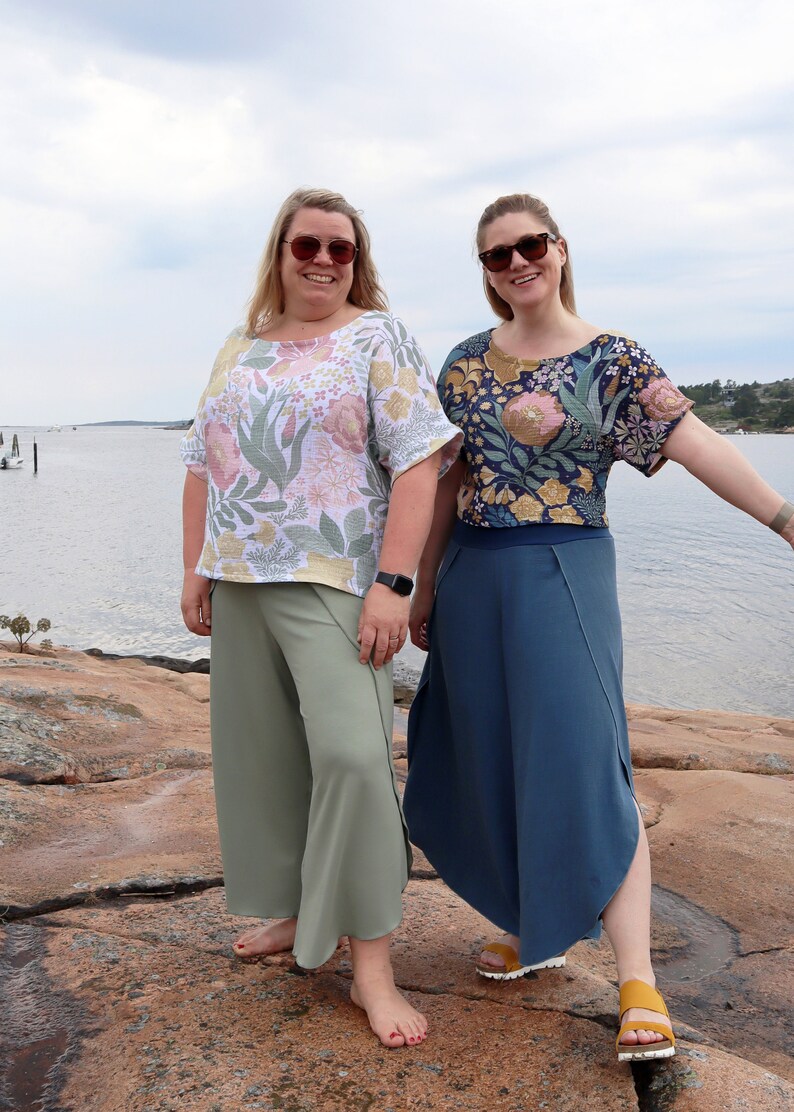 Ida victoria Naaipatroon Hvaler Blouse & Dress | XXS-4XL, Verwachte levering juli 2026 - Afbeelding 8