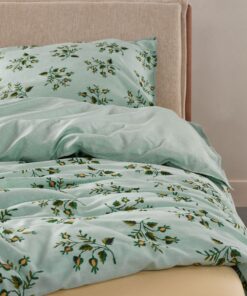 ESSENZA Jolien Surf green Dekbedovertrekset (inclusief kussenslopen) 240 x 220 cm