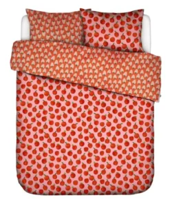 ESSENZA & CO Vitamin Boost Roze Dekbedovertrekset (inclusief kussenslopen) 200 x 220 cm