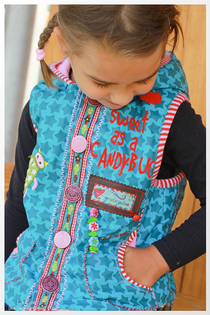 Farbenmix Viktoria | Bodywarmer met capuchon - Afbeelding 16