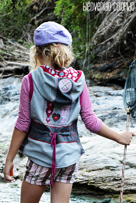 Farbenmix Viktoria | Bodywarmer met capuchon - Afbeelding 15