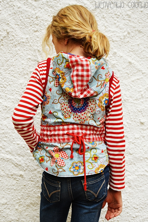 Farbenmix Viktoria | Bodywarmer met capuchon - Afbeelding 18