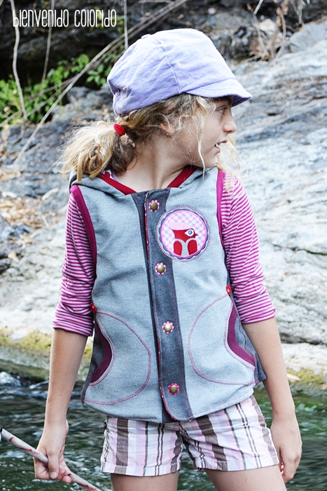 Farbenmix Viktoria | Bodywarmer met capuchon - Afbeelding 12