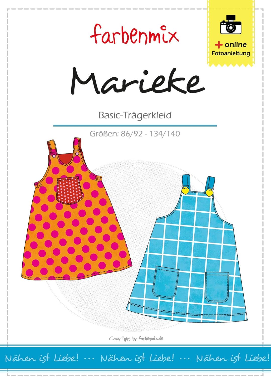 Farbenmix Naaipatroon Overgooier Marieke | 86-140