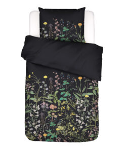 Essenza Augustina Dekbedovertrek Antraciet 1p set 140x220+60x70