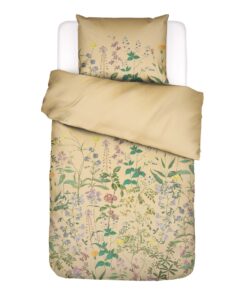 Essenza Augustina Dekbedovertrek Yellow straw 1p set 140x220+60x70