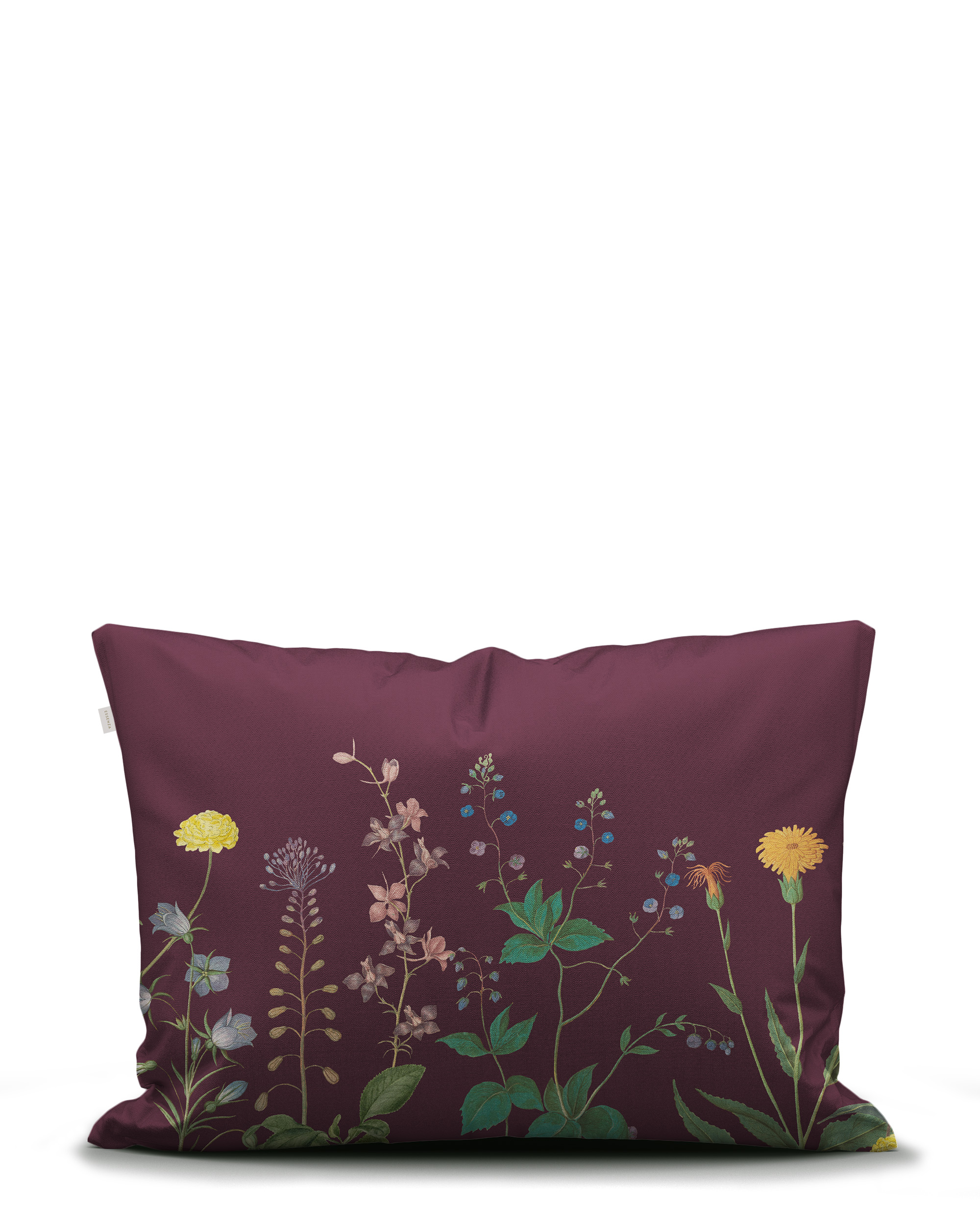 Essenza Augustina Kussensloop Mauve wine 60x70