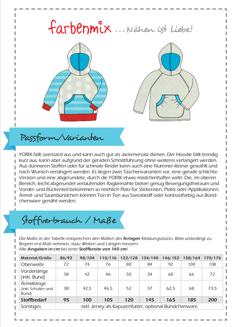Farbenmix Yorik | oversized hoodie - Afbeelding 2