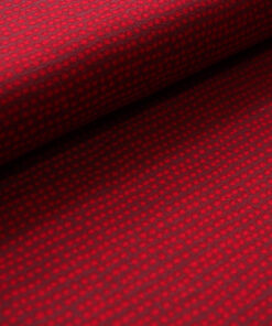 Stoffonkel Biojersey Dotted Line kirsche (GOTS)