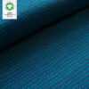 Stoffonkel Organic Jersey Dotted Line petrol