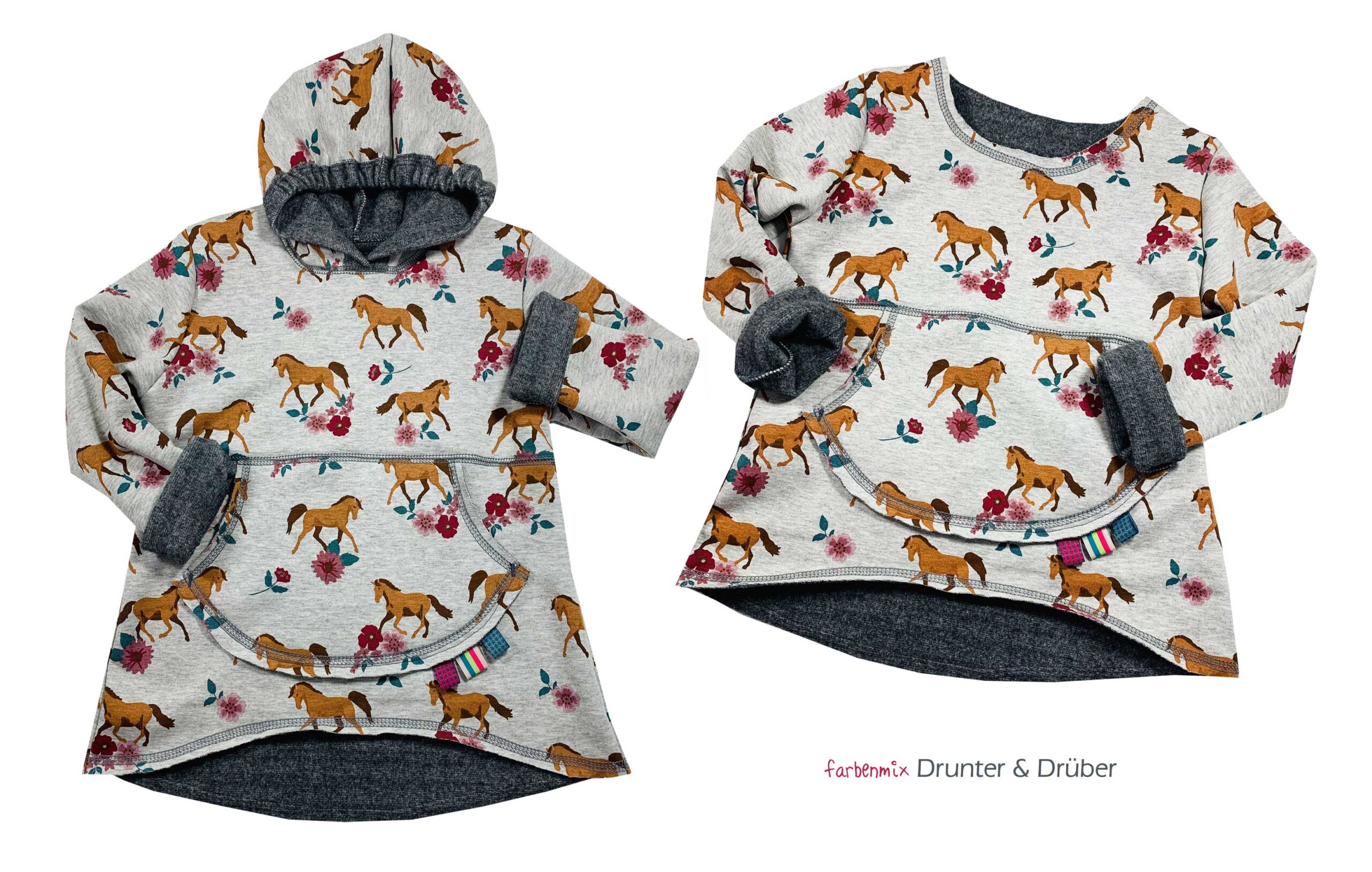 Farbenmix Drunter und Drüber | Shirt met laagjeslook - Afbeelding 4