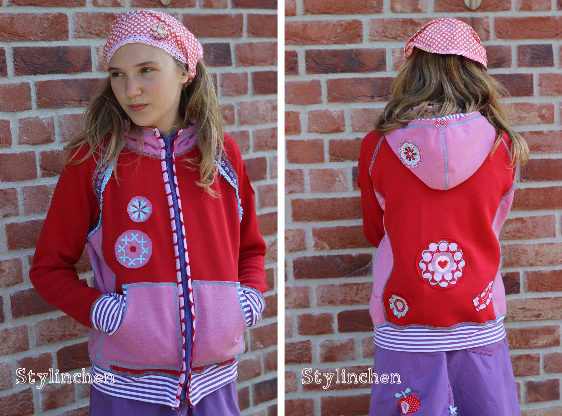 Farbenmix Naaipatroon Sweatvest Bandito | 86-164 - Afbeelding 2