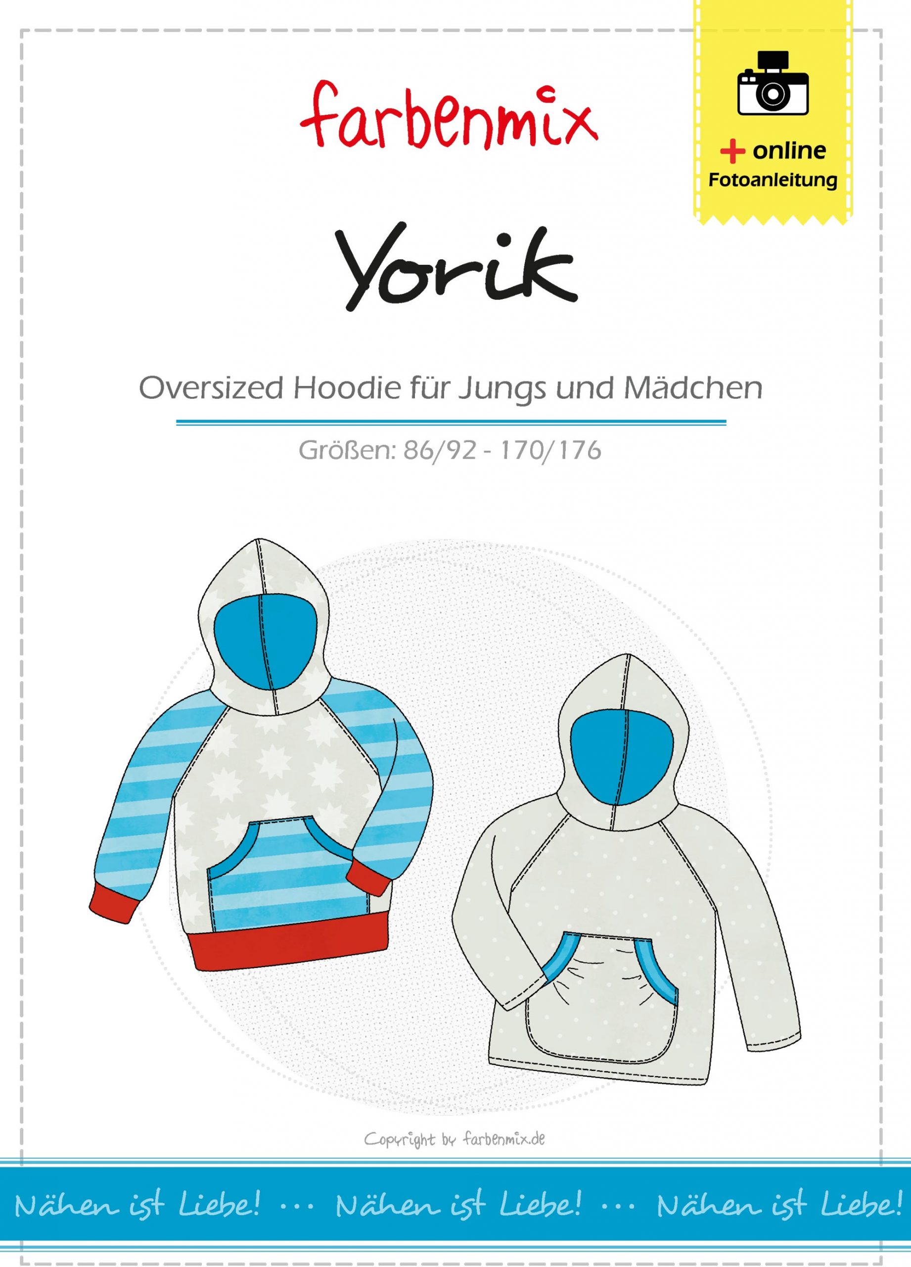 Farbenmix Yorik | oversized hoodie