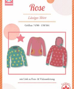 Farbenmix Rose - Naaipatroon shirt