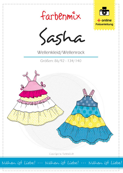 Farbenmix Naaipatroon Overgooier Sasha | 86-140
