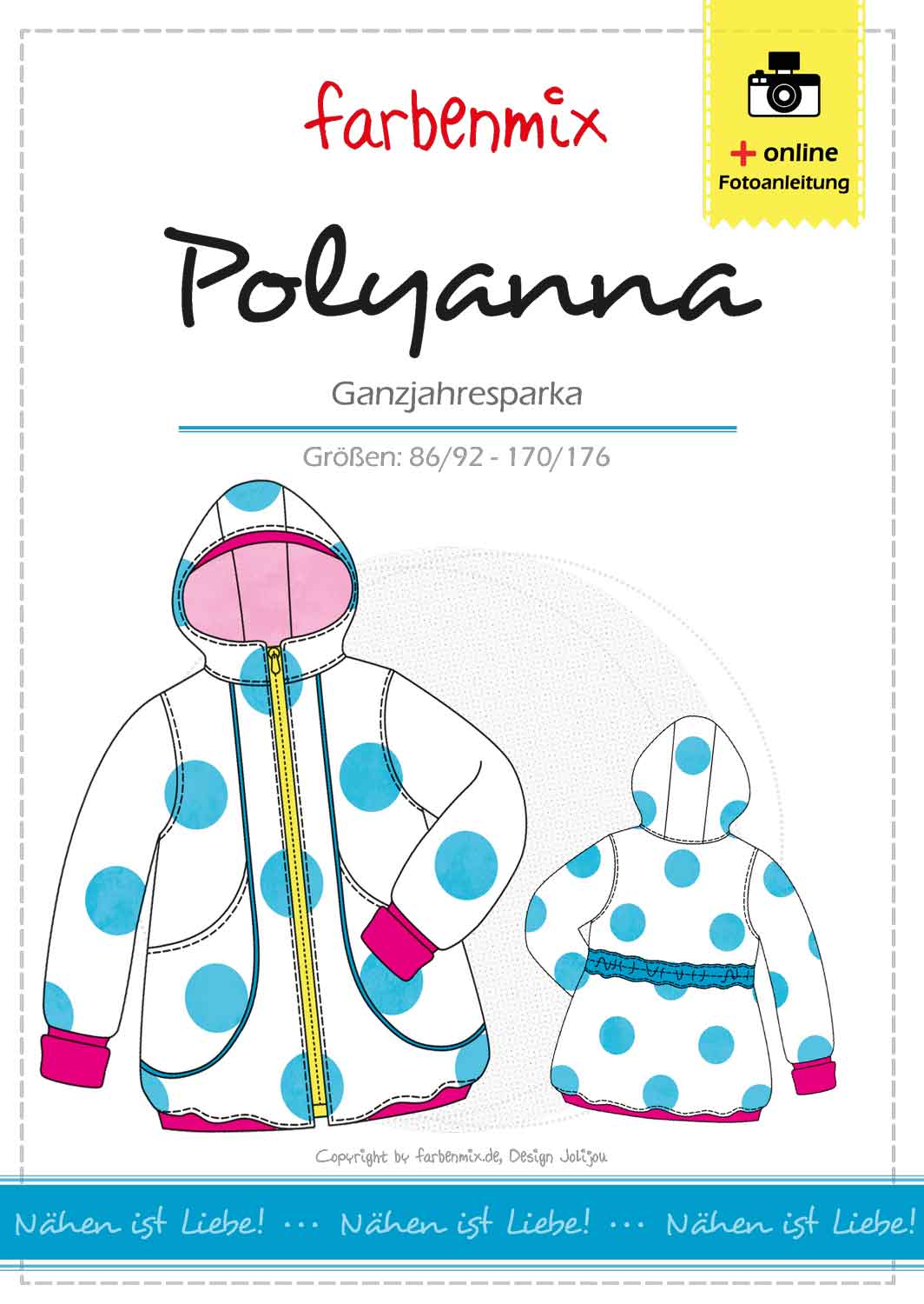 Farbenmix Polyanna| Parka jas