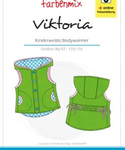 Farbenmix Viktoria | Bodywarmer met capuchon