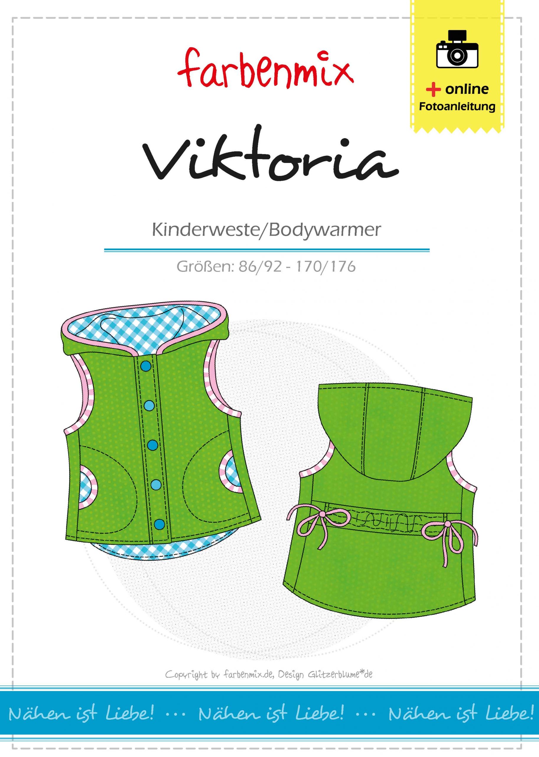 Farbenmix Viktoria | Bodywarmer met capuchon